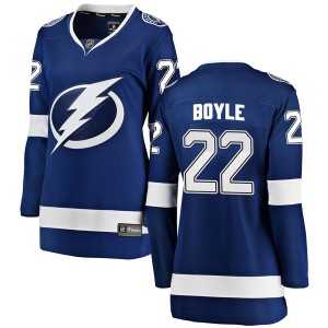 Dan Boyle Tampa Bay Lightning Women's Fanatics Branded Blue Breakaway Home Jersey