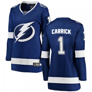 Trevor Carrick Tampa Bay Lightning Women's Fanatics Branded Blue Breakaway Home Jersey