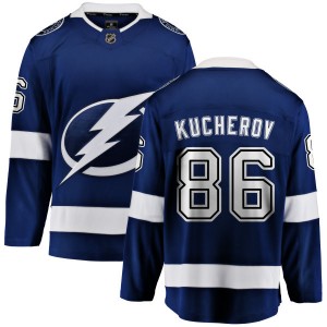 Nikita Kucherov Tampa Bay Lightning Youth Fanatics Branded Blue Home Breakaway Jersey