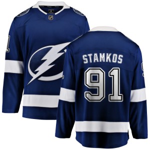 Steven Stamkos Tampa Bay Lightning Youth Fanatics Branded Blue Home Breakaway Jersey