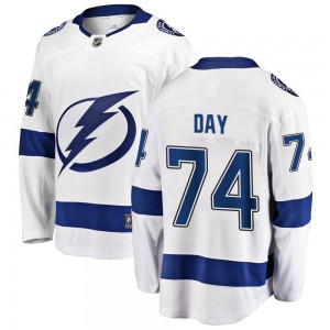 Sean Day Tampa Bay Lightning Men's Fanatics Branded White Breakaway Away Jersey