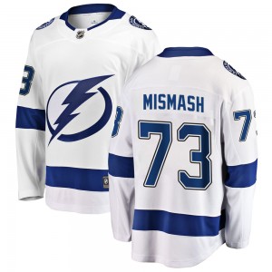 Grant Mismash Tampa Bay Lightning Men's Fanatics Branded White Breakaway Away Jersey