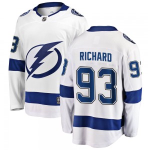 Anthony Richard Tampa Bay Lightning Men's Fanatics Branded White Breakaway Away Jersey