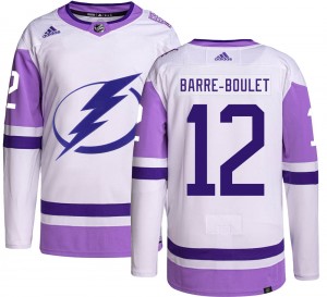 Alex Barre-Boulet Tampa Bay Lightning Men's Adidas Authentic Hockey Fights Cancer Jersey