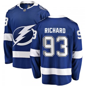 Anthony Richard Tampa Bay Lightning Men's Fanatics Branded Blue Breakaway Home Jersey