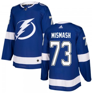 Grant Mismash Tampa Bay Lightning Men's Adidas Authentic Blue Home Jersey