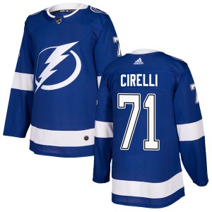 Anthony Cirelli Tampa Bay Lightning Youth Adidas Authentic Blue Home Jersey