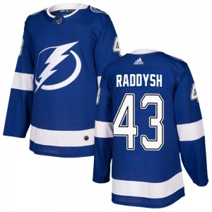 Darren Raddysh Tampa Bay Lightning Youth Adidas Authentic Blue Home Jersey