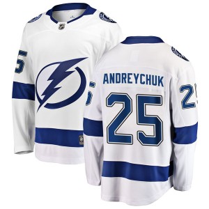 Dave Andreychuk Tampa Bay Lightning Youth Fanatics Branded White Breakaway Away Jersey