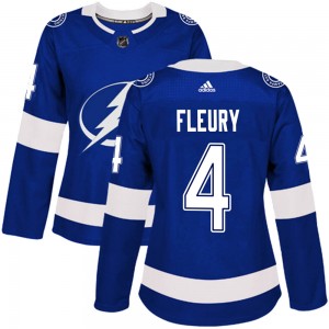 Haydn Fleury Tampa Bay Lightning Women's Adidas Authentic Blue Home Jersey