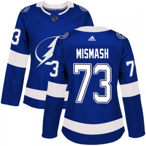 Grant Mismash Tampa Bay Lightning Women's Adidas Authentic Blue Home Jersey