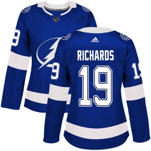 Brad Richards Tampa Bay Lightning Women's Adidas Authentic Blue Home Jersey