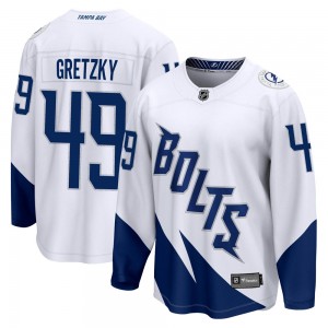 Brent Gretzky Tampa Bay Lightning Men's Fanatics Branded White 2022 Stadium Series Breakaway Jersey
