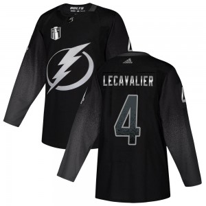 Vincent Lecavalier Tampa Bay Lightning Men's Adidas Authentic Black Alternate 2022 Stanley Cup Final Jersey