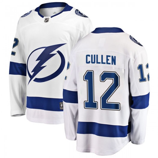 John Cullen Tampa Bay Lightning Men's Fanatics Branded White Breakaway Away Jersey
