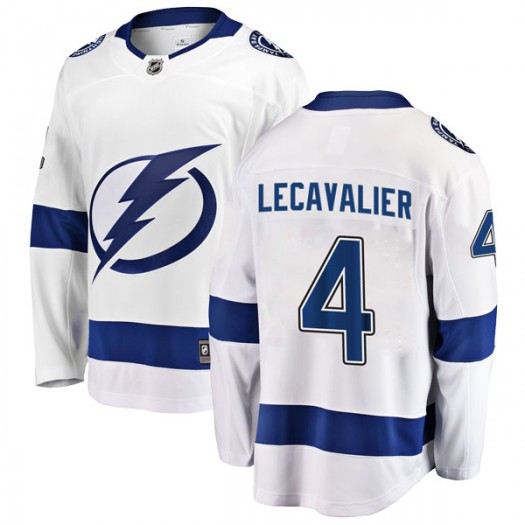 Vincent Lecavalier Tampa Bay Lightning Men's Fanatics Branded White Breakaway Away Jersey