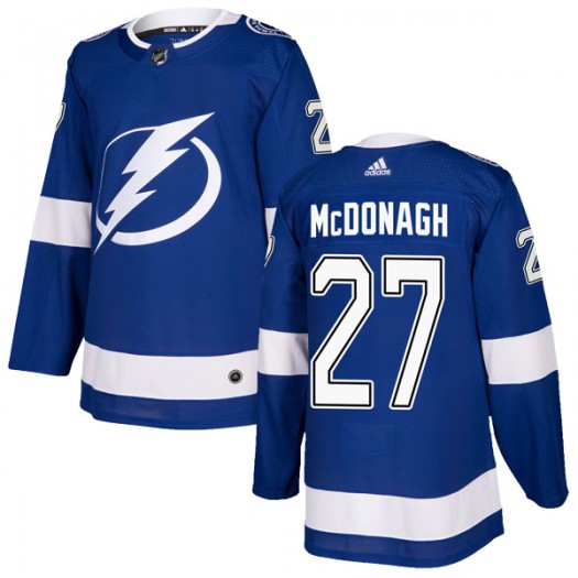Ryan McDonagh Tampa Bay Lightning Men's Adidas Authentic Blue Home Jersey