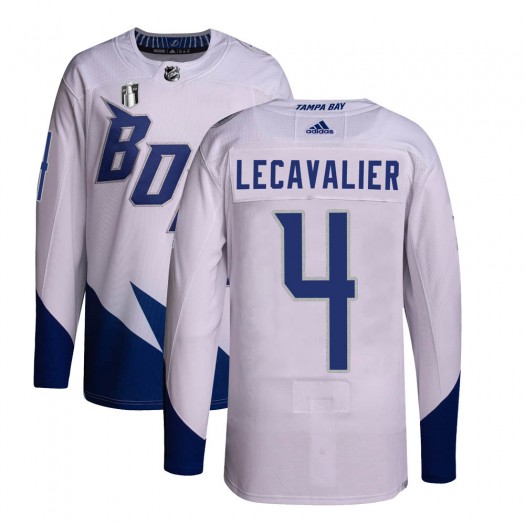 Vincent Lecavalier Tampa Bay Lightning Youth Adidas Authentic White 2022 Stadium Series Primegreen 2022 Stanley Cup Final Jersey
