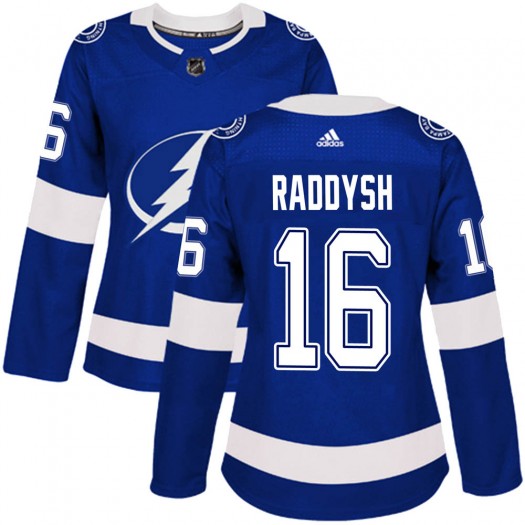Taylor Raddysh Tampa Bay Lightning Women's Adidas Authentic Blue Home Jersey