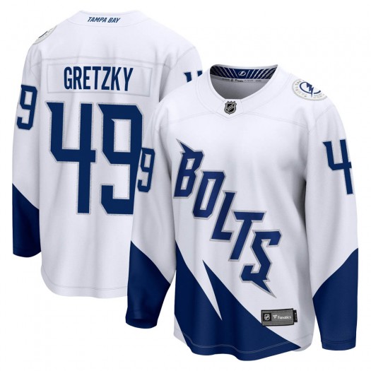 Brent Gretzky Tampa Bay Lightning Men's Fanatics Branded White 2022 Stadium Series Breakaway Jersey