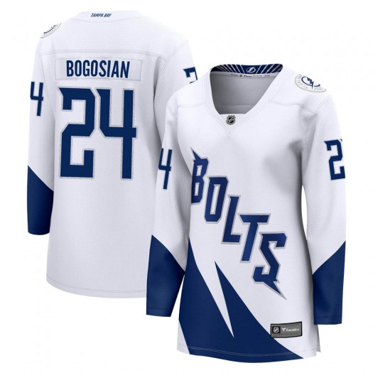Zach Bogosian Tampa Bay Lightning Women's Fanatics Branded White 2022 Stadium Series Breakaway Jersey