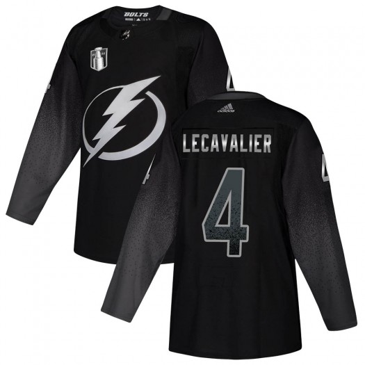 Vincent Lecavalier Tampa Bay Lightning Youth Adidas Authentic Black Alternate 2022 Stanley Cup Final Jersey