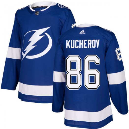 Nikita Kucherov Tampa Bay Lightning Men's Adidas Authentic Blue Jersey