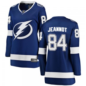 Tanner Jeannot Tampa Bay Lightning Women's Fanatics Branded Blue Breakaway Home Jersey