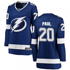 Nicholas Paul Tampa Bay Lightning Women's Fanatics Branded Blue Breakaway Home Jersey