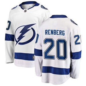 Mikael Renberg Tampa Bay Lightning Youth Fanatics Branded White Breakaway Away Jersey