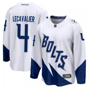 Vincent Lecavalier Tampa Bay Lightning Youth Fanatics Branded White 2022 Stadium Series Breakaway Jersey