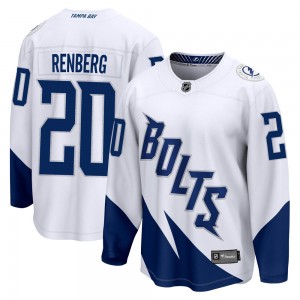 Mikael Renberg Tampa Bay Lightning Youth Fanatics Branded White 2022 Stadium Series Breakaway Jersey