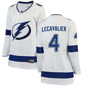 Vincent Lecavalier Tampa Bay Lightning Women's Fanatics Branded White Breakaway Away Jersey